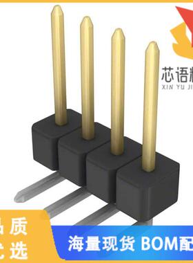 全新PBC04SGAN原装(CONN HEADER R/A 4POS 2.54MM)正品