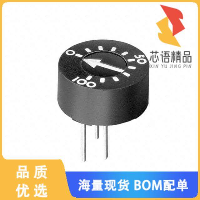 全新93PR100LF原装(TRIMMER 100 OHM 1W PC PIN TOP)正品