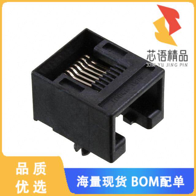 全新0955012881原装(CONN MOD JACK 8P8C R/A UNSHLD)正品