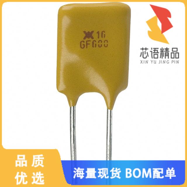 全新RGEF600-1原装(PTC RESET FUSE 16V 6A RADIAL)正品
