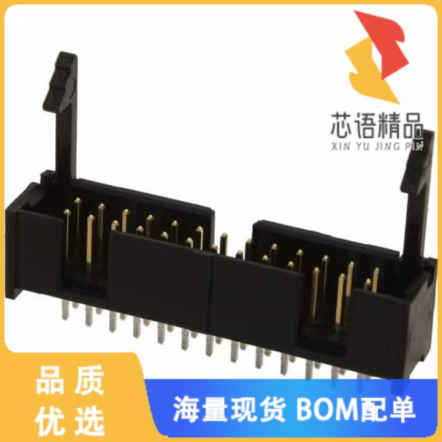 全新104128-5原装(CONN HEADER VERT 26POS 2.54MM)正品