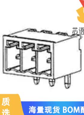 全新1776135-4原装(TERM B HDR 4POS 90DEG 3.81MM)正品