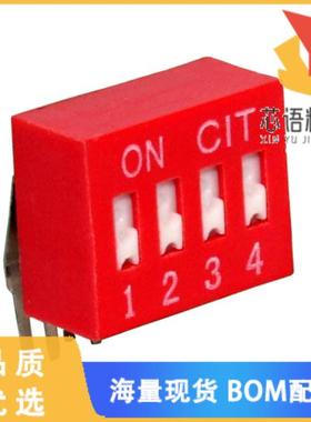全新KR04R原装(DIP SWITCH DPST 4 POSITION THROU)正品
