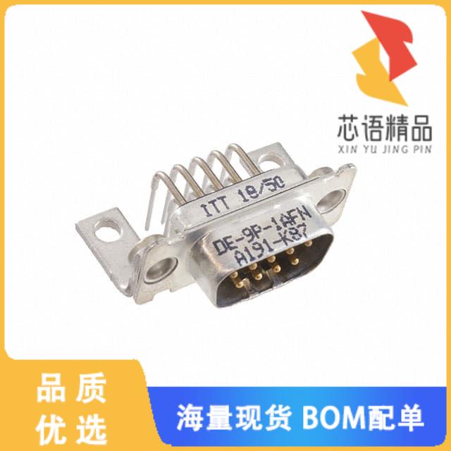 全新DE-9P-1AFN-A191-K87原装(CONN D-SUB PLUG 9POS