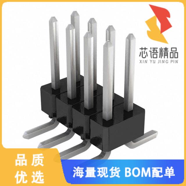 全新GEC04DFBN-M30原装(CONN HEADER SMD 8POS 2.54M