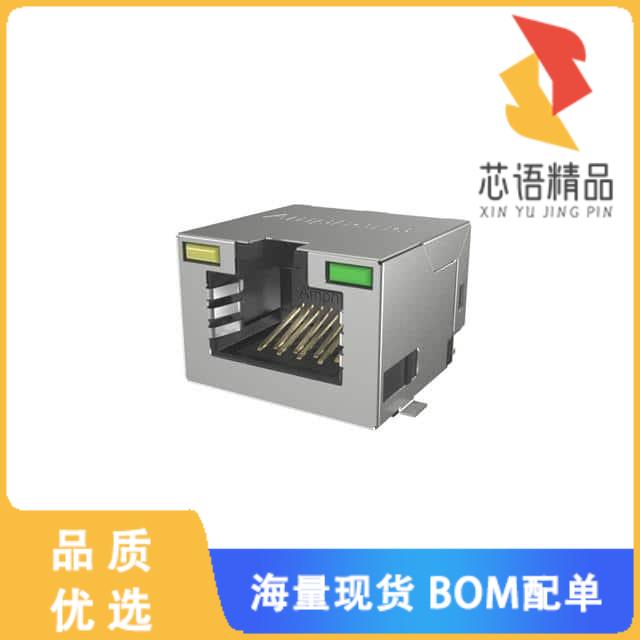 全新RJE3B1886411原装(8P8C, RA, CAT6, SMT, SHIELD