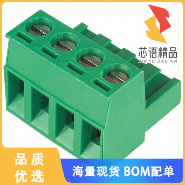 全新ED950/4原装(TERM B PLUG 4POS STR 5MM)正品