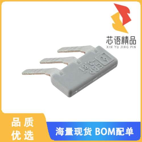 全新1733505原装(JUMPER TERM BLK 3POS FLAT PIN)正品