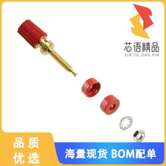 全新3770-2原装(CONN BIND POST KNURLED RED)正品