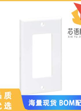 全新N042D-100-WH原装(SINGLE-GANG FACEPLATE, DECO