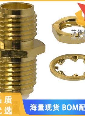 全新132137原装(CONN SMA RCPT STR 50 OHM SOLDER)正品