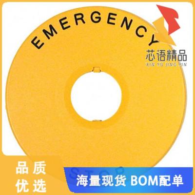 全新HWAV-27-Y原装(EMERGENCY STOP NAMEPLATE 22MM)正品