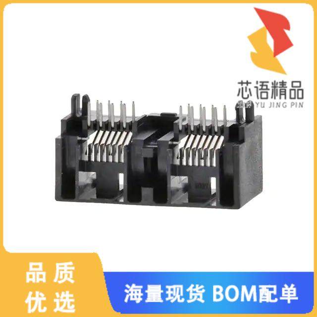 全新0442480057原装(CONN MOD JACK 8P8C R/A UNSHLD)正品