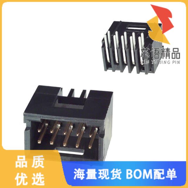 全新5-102617-3原装(CONN HEADER R/A 10POS 2.54MM)正品