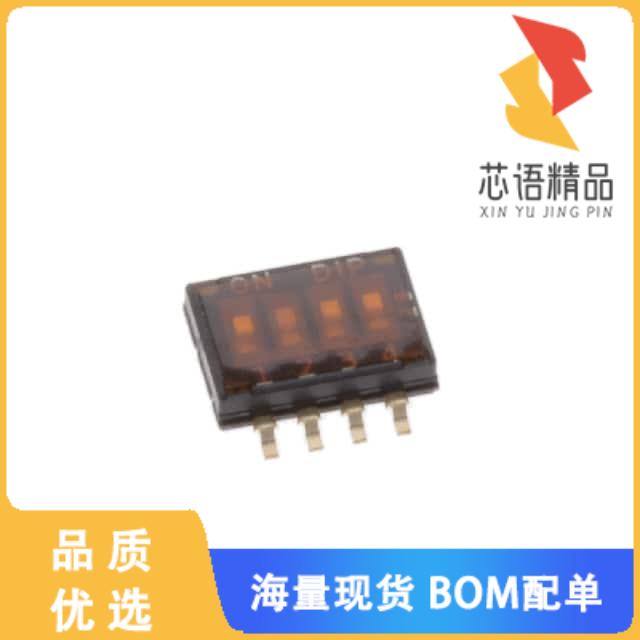 全新DHN04TV原装(SWITCH SLIDE DIP SPST 25MA 24V)正品