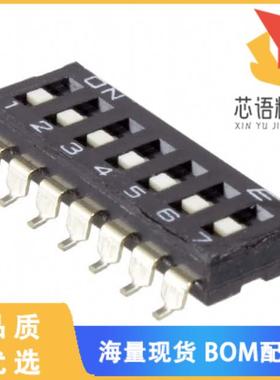 全新KAE07TGGT原装(SWITCH SLIDE DIP SPST 25MA 24V)正品