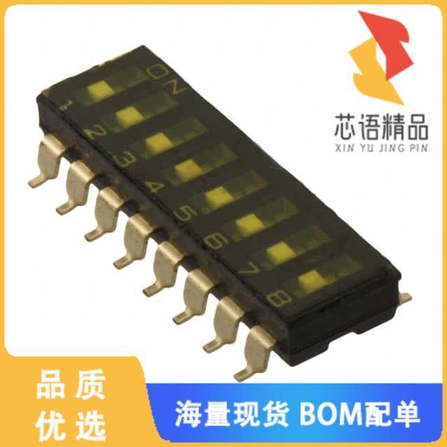全新A6S-8102-H原装(SWITCH SLIDE DIP SPST 25MA 24
