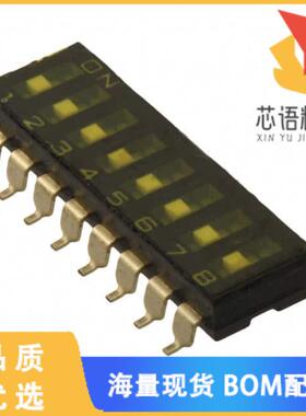 全新A6S-8102-H原装(SWITCH SLIDE DIP SPST 25MA 24