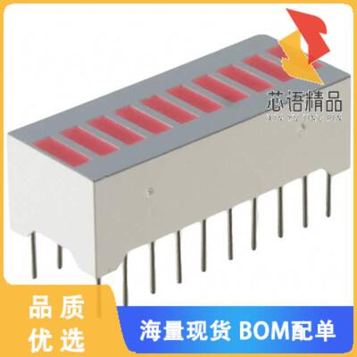 MV57164「LED BARGRAPH 10-SEG HI EFF RED」光电器件