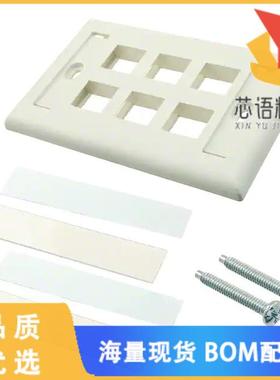 全新NK6FIWY原装(FACEPLATE SNGL GANG 6PORT WHITE)正品