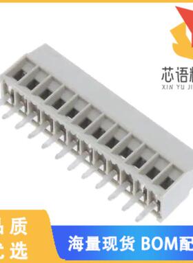 全新1-1546215-2原装(TERM BLK 12P SIDE ENT 2.54MM