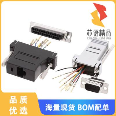 全新MHDA9-PMJ8-M-K原装(9 WAY MALE D-SUB MODULAR