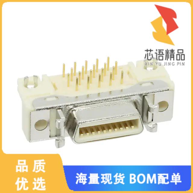 全新10220-55G3PL原装(CONN RCPT 20POS R/A SOLDER)正品