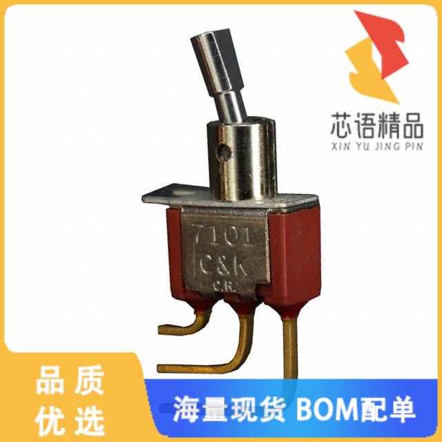 全新7101P4D9AV2BE原装(SWITCH TOGGLE SPDT 0.4VA 2