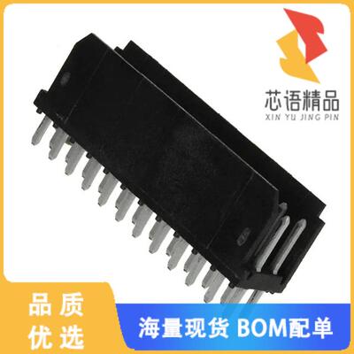 全新76385-412LF原装(CONN HEADER VERT 24POS 2.54M