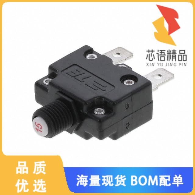 全新W57-XB2A99C10-15原装(CIR BRKR THRM 15A 250VA