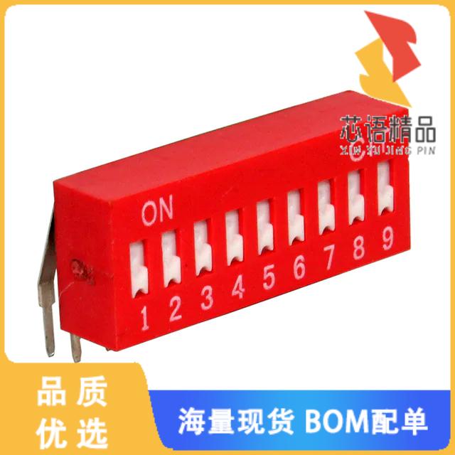 全新KR09R原装(DIP SWITCH DPST 9 POSITION THROU)正品