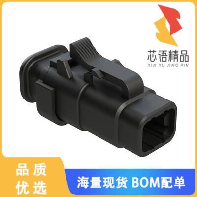 全新ATM06-4S-SR01BK原装(4-WAY PLUG, SOCKET, STRA