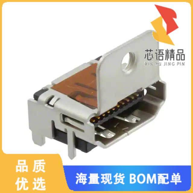 全新1-1747981-6原装(CONN RCPT HDMI 19POS PNL MNT