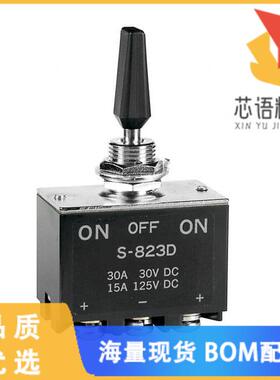 全新S823D原装(SWITCH TOGGLE DPDT 30A 30V)正品