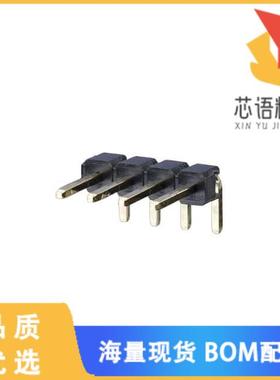 全新PR20204HBNN原装(CONN HEADER RA 4POS 2.54MM)正品