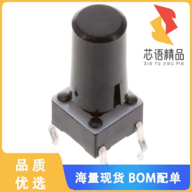 全新TL1105SPF160Q1RBLK原装(SWITCH TACTILE SPST-N
