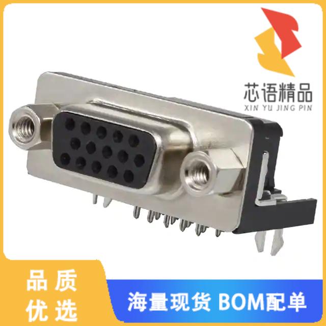 全新K66X-E15S-NJ原装(CONN D-SUB HD RCPT 15P R/A