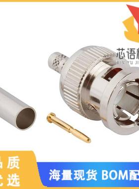 全新031-70537-12G原装(CONN BNC STRAIGHT PLUG 75