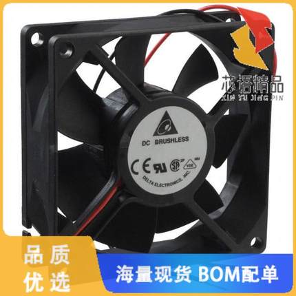 全新AFB0812SH原装(FAN AXIAL 80X25.4MM 12VDC WIRE)正品
