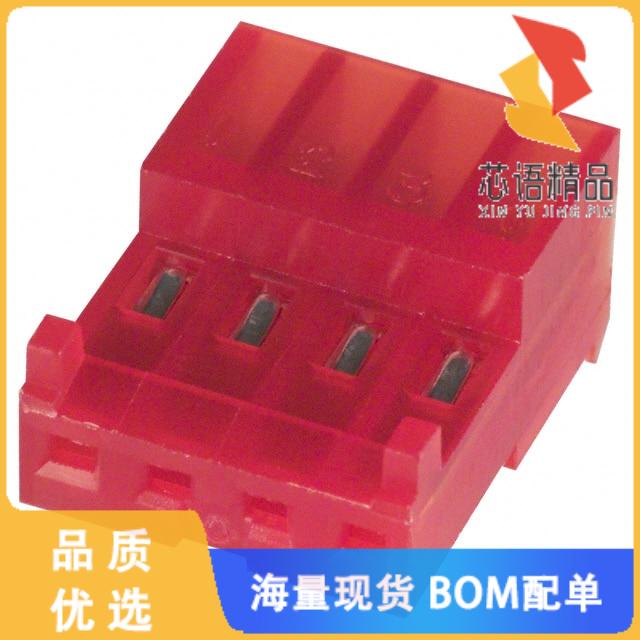 全新3-643813-4原装(CONN RCPT 4POS IDC 22AWG TIN)正品