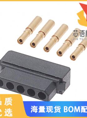 全新M80-8980505原装(CONN RCPT 5P CRIMP 24-28AWG