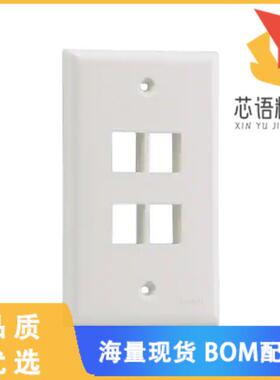 全新NK4FNEI原装(FACEPLATE SNGL GANG 4PORT IVORY)正品
