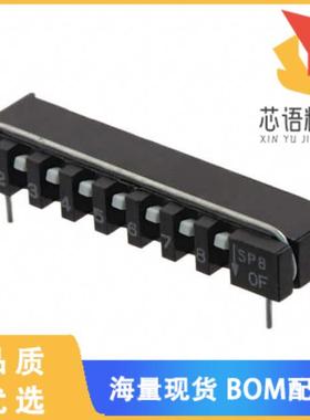 全新SPA08AB原装(SWITCH SLIDE DIP SPST 10MA 20V)正品
