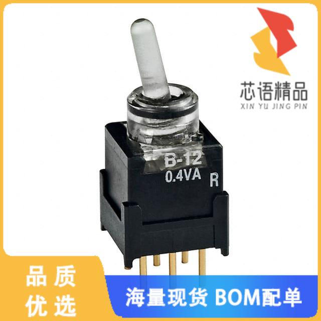 全新B12JJPC原装(SWITCH TOGGLE SPDT 0.4VA 28V)正品