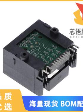 全新RJE3A1880412原装(8P8C, RA, CAT5E, SMT, WITHO