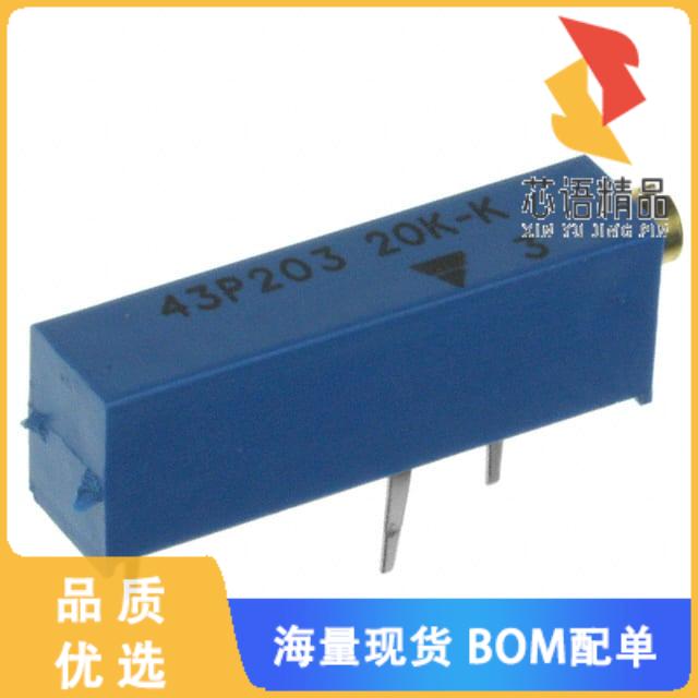 全新M43P203KB40原装(TRIMMER 20KOHM 0.75W PC PIN