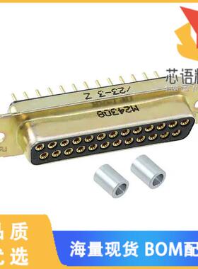 全新1757828-3原装(CONN D-SUB RCPT 25POS VERT SLD