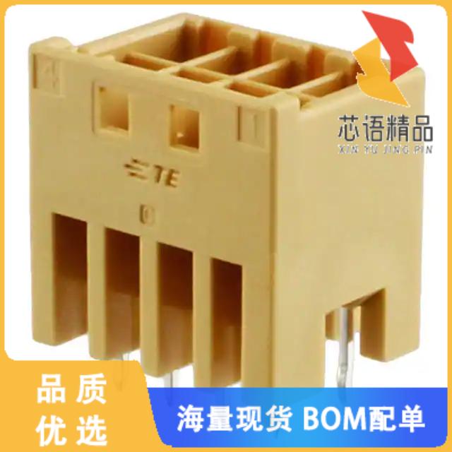 全新4-1971906-4原装(CONN HEADER VERT 8POS 3.3MM)正品