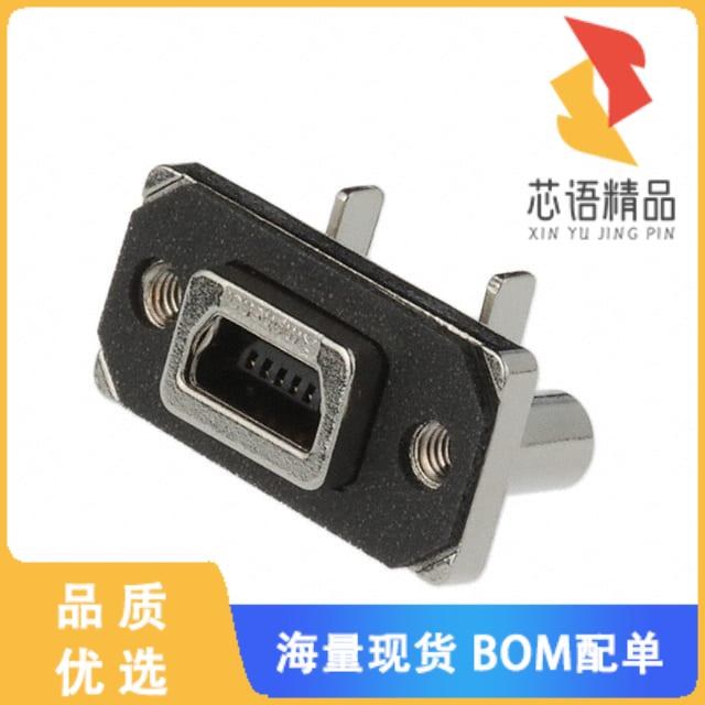 全新MUSBB551N4原装(CONN RCP USB2.0 MINI B 5P PCB)正品