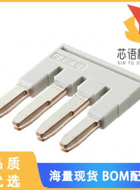 全新3038985原装(JUMPER TERM BLK 4POS FLAT PIN)正品